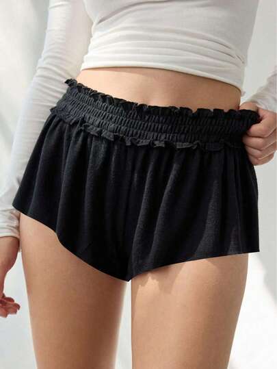 Quần short nữ mùa hè gợi cảm, quần tập yoga thể thao, quần short dáng rộng, quần short tập luyện cạp cao thoáng khí, quần short chạy bộ ngoài trời, quần tập gym.