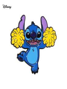 Disney 1/6比例迪士尼可爱拼布胸针，时尚风格，适合日常佩戴，饰有可爱的卡通人物，是节日和各种场合的完美礼物，非常适合开学季、毕业派对、朋友生日、休闲聚会、角色扮演、婚礼、海滩、夏季活动，以及母亲节和情人节。 - 彩色 - 查看 13