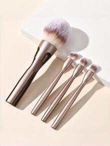 1 Stück Stück 4-in-1 Stück magnetisches Make-up-Pinselset, kompakter Reise-Make-up-Pinsel mit Puder- & Rouge-Pinsel, Concealer-Pinsel und Lidschatten-Pinseln, tragbares All-in-One-Beauty-Tool für unterwegs - Verschiedenfarbig - Übersicht 9