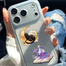 50pcs Mysterious Magic Planet Stickers For Notebook, Phone Case, Tablet, Guitar, Skateboard, Water Bottle, Decorative Sticker - Multicolor - View 3