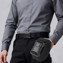 1 chiếc thắt lưng chiến thuật nam mới, khóa tự động, thắt lưng quần co giãn bằng nylon dành cho hoạt động ngoài trời, thắt lưng nam. - phong cách giản dị - Xem 1
