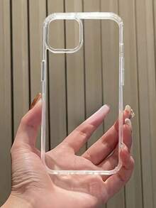 CteGlodrix Funda de teléfono transparente, minimalista y linda de alta calidad con cobertura completa y antideslizante para iPhone 17 Pro Max - transparente - Ver 4