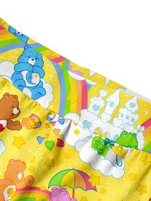 SHEIN | Care Bears All-Over Print Cute Pattern Shorts, Fitted Adorable Style, Essential Summer Item - Multicolor - View 5