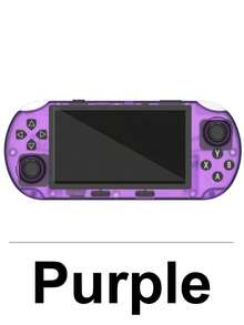 1pc New Multifunctional Game Console, Built-In 14 Emulators And 20,000 Classic Retro Games, 4.5" HD Large Screen, Arcade Joystick, Compatible With GBA/PS1/SFC, Portable Handheld Game Player, Supports Photo/File/Music/Video/E-Book Playback, Features OTG/Stand/Power Bank - Black - View 14