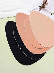 2/4 Pairs Teardrop-Shaped Lift Breast Petals, Suitable For Large Bust, Invisible Breathable Nipple Covers, Anti-Slip Lift And Enhance Bust, Can Be Trimmed As Needed - Multicolor - View 6