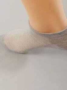 1/15 Đôi tất dệt kim lót mềm mại, thoải mái, thấm hút mồ hôi, kháng khuẩn, unisex - Quà tặng Ngày của Mẹ, phù hợp cho cả nam và nữ, thấm hút mồ hôi, kháng khuẩn, khử mùi, co giãn, mềm mại, thiết kế màu trơn thời trang, phù hợp cho các hoạt động thường ngày và tập yoga vào mùa xuân, hè, thu và đông. - Nhiều màu - Xem 9