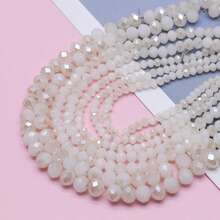 1 Strand Fashionable DIY Bead For Women Jewelry Making Necklace Earring Hand Made Beads - G2 Half-blue Plating - View 4