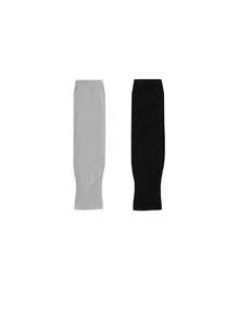 1/2/4 pares de calentadores de pierna unisex de seda de hielo multicolor resistentes a los rayos UV, mangas de pierna ultra delgadas para deportes y ciclismo, sensación refrescante para primavera/verano - Multicolor - Ver 8