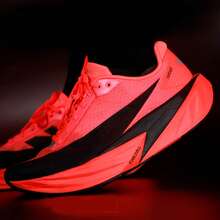 Tênis Masculino Plataforma Corrida Academia Treino Crossfit Caminhada Muito Leve Macio Estiloso - Fuell Cell Vermelho/Preto - Visão 1