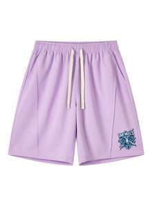 Quần short nam - Màu tím hoa cà - Xem 2