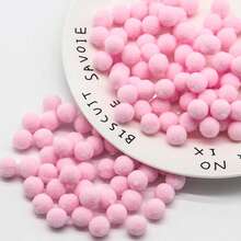230 quả cầu bông hỗn hợp 8mm, mềm mại, bông xù, hình macaron, bông xù Giáng sinh, nhiều màu sắc, hiệu ứng chuyển màu, đồ trang trí thủ công DIY - Quả cầu lông 8mm - Xem 21