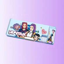 Hasbro Hộp đựng văn phòng phẩm hai lớp hình nhóm nhạc nữ thần tượng K-POP, hộp bút đa năng dung tích lớn chất lượng cao Zoe Rumi, đồ dùng học tập cho năm học mới. - Nhiều màu - Xem 4