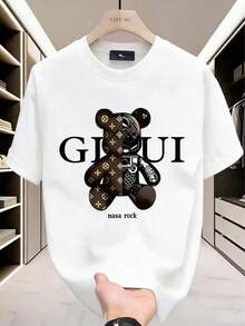 GucciS Modern Elegant And Timeless Classic USA-Shirt-LeeS/DiorSSNew Casual-Shirts Men And WomenUnisex Casual-Shirts - 白色 - 查看 8