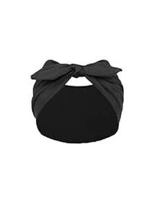 4/1pc Wide Rabbit Ear Elastic Hair Accessory Set,Sports Yoga Headband,Soft Comfortable Wide Band Headband,Hair Accessories For Women - Multicolor - View 11