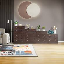 Modern Simple 5-Drawer Dresser Brown - Brown - View 3