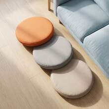 Round Shaped Technology Fabric Cushion, Floor Meditation Cushion, Non-Slip Memory Foam Seat Cushion, Removable And Washable Cushion, Non-Slip Mat, Window Sill Cushion, Dining Chair Pad, Suitable For Restaurant, School, Home Use - Multicolor - View 4