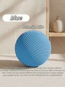 2個/1個 貓用劍麻球，多色劍麻球，適合貓咪抓撓、拍打、啃咬或追逐，互動豐富玩具，適合室內貓，互動天然貓抓球劍麻貓球玩具，寵物貓豐富訓練遊戲室內運動趣味 - 彩色 - 查看 4