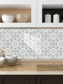 10 miếng dán tường tự dính họa tiết gạch Ma-rốc, kích thước 3.5-11 inch vuông, chống thấm nước và dầu mỡ, thích hợp trang trí nhà bếp, phòng tắm, nhà cho thuê. - Giấy dán tường phim pha lê Bohemian - Xem 16
