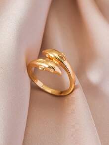 1 chiếc vòng chân hình cá heo dễ thương và gợi cảm, món quà đa năng dành cho phụ nữ. - Vòng chân cá heo - Xem 2