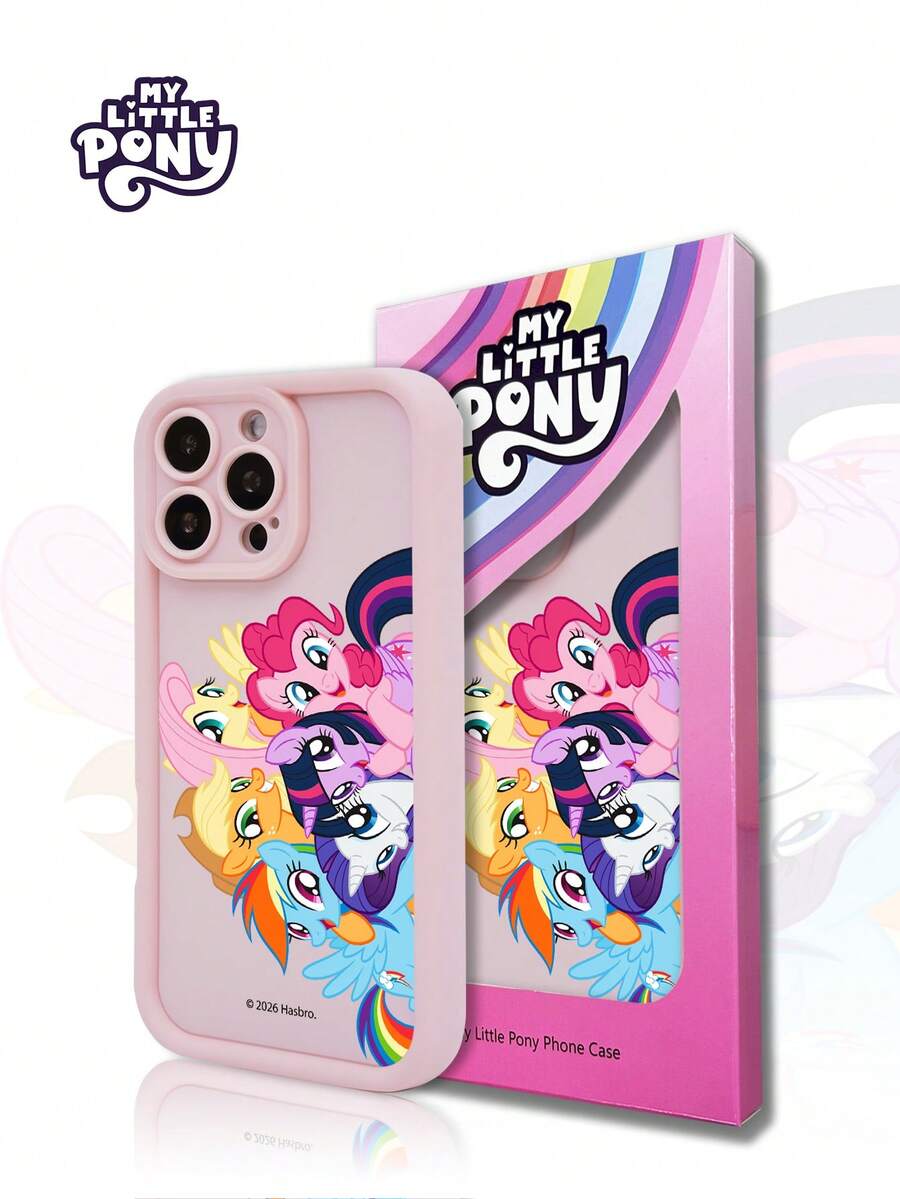 Hasbro MY LITTLE PONY 官方授权新款女士粉色手机壳，兼容安卓机型：Galaxy S25 Ultra、Galaxy S24 Plus 以及 iPhone 11 系列、12 系列、13 系列、14 系列、15 系列、15 Pro Max、16 Pro、16 Pro Max。防刮、防滑、防震。 - 粉色 - 查看 1