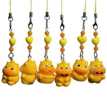 1 Peça Colar Pingente Fofo de Capivara 3D em Estilo Cartoon, Pingente Criativo e Excêntrico de Contas para Telefone, Chaves, Bolsas - A - Visão 6