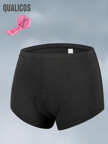Women's Cycling Underwear 4D Padded Gel Bike Bicycle Shorts Mountain Undershorts Riding Briefs - 黑色 - 查看 2