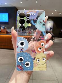 混合动物篮球海洋蕾丝蜘蛛网印花保护壳，适用于三星 Galaxy S24 S25 S26，防震 TPU 材质 - 彩色 - 查看 4