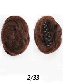 1pc Mini Claw Clip Hair Comb, Suitable For Messy Buns, Cat Ear Hairstyles - Multicolor - View 13