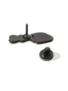 6 pièces/5 pièces/4 pièces/3 pièces/2 pièces/1 pièce Mignon Broche émail en forme de cœur de bande dessinée, Broches en alliage pour couple, Accessoires de badge en métal pour sac, Décoration de bijoux de style décontracté unisexe - A - Voir 10