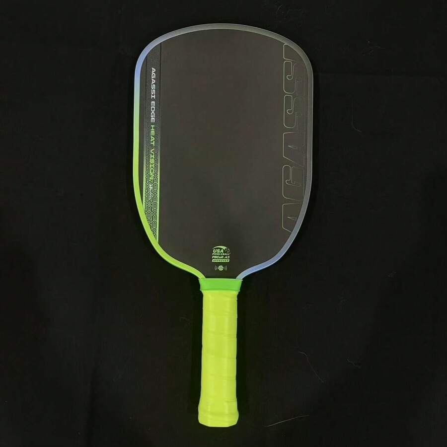 Agassi Pro T700 Carbon Fiber Pickleball Paddle With 16mm Polypropylene Honeycomb Core, Soft Texture Suitable For Professional Matches