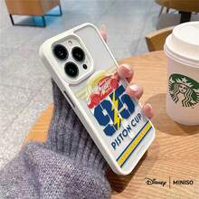MINISO Disney Cars Lightning McQueen 95 Piston Cup Transparent Magnetic Phone Case, Racing Series Cover For IPhone 17/17 Pro/17 Pro Max/17 Air/16/15/14/13/12/11/X Series Iphone 17 Pro Max Case Iphone 17 Pro Case Iphone 17 Case Stocking Stuffers The Girlfriend - Blue - View 2