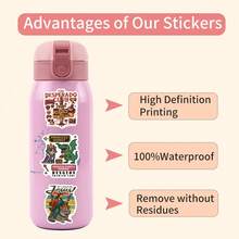 110Pcs Dungeon Crawler Carl Stickers Funny Dungeon Crawler Carl Book Stickers Dungeon Crawler Carl Merch Vinly Waterproof Stickers For Water Bottle,Computer,Laptop,Phone,Luggage,Notebook,Fridge - C - View 7