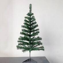 60cm 50T Artificial Christmas Tree With Plastic Stand, Green - Green - View 11