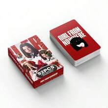 92张泰剧《孤胆少女：重启篇》照片卡、贴纸、LOMO卡片，适用于剪贴簿 - 彩色 - 查看 5