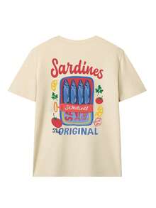 3pcs/Set Summer New Minimalist Illustration Cute Cartoon Graphic Print Casual Round Neck Short Sleeve T-Shirt, Fashionable & Versatile Women Tops - White, Pink and Apricot - View 8