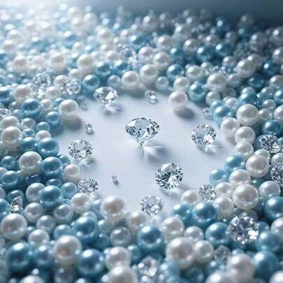 Set van 200 g drijvende imitatieparels en imitatiediamanten voor vazen, gemengde maten 10 mm/16 mm/20 mm, voor vaasdecoratie, bruiloftsdecoratie, decoratie met drijvende kaarsen, tafeldecoratie voor thuis, geschikt voor doe-het-zelf bruiloften, verjaardagen, themafeesten, Valentijnsdag, Halloween en kerstdecoratie (inclusief waterparels)
