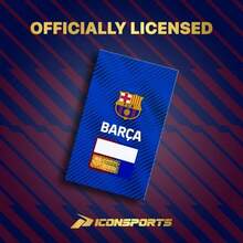 Icon Sports - Bufanda de fútbol oficial del FC Barcelona unisex para adultos - como en la foto - Ver 7