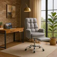 Home Office Chairs - Gris - View 8