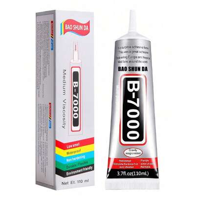 Keo dán đá giả kim cương B-7000 dùng cho đồ thủ công, 110ML/50ML/25ML/15ML 3.7fl.Oz trong suốt. Keo dán trang sức siêu bền B-7000 trong suốt, chất kết dính công nghiệp dùng cho vải, điện thoại di động, làm đồ trang sức, đá quý pha lê, gỗ, thủy tinh. Keo dán trang sức trong suốt, chống thấm nước, chất kết dính linh hoạt với đầu nhỏ dùng cho kim loại, thủy tinh, vải, đá giả kim cương, sửa chữa điện thoại & giày dép, đồ thủ công DIY và làm đồ trang sức.