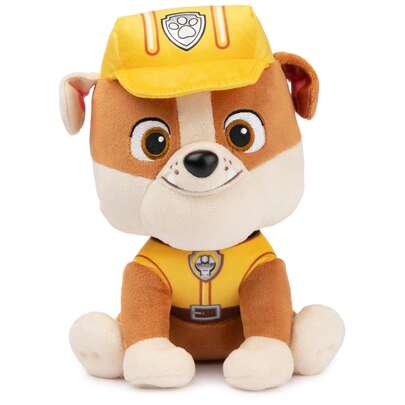 Spin Master GUND Chase Plush Toy Wearing Signature Uniform, Suitable For Children 1 Year And Up, 9 Inches