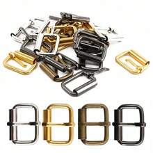 HSDOUBLE 10 chiếc khóa lăn kim loại, khóa thắt lưng, móc bấm, phụ kiện đồ da, túi xách, giày dép, vòng cổ chó. - 10 CÁI - Xem 2