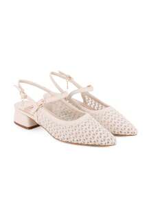 Women's High Heels Blogger Brokling ✅ 24/72h Delivery To Spain (Peninsula) - White - View 2