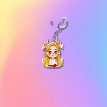 Hearts2Hearts Jiwoo Luwina A-NA Merchandise Pendant Keychain - Multicolor - View 8