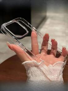 CteGlodrix Funda de teléfono transparente, minimalista y linda de alta calidad con cobertura completa y antideslizante para iPhone 17 Pro Max - transparente - Ver 6