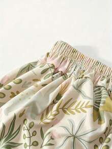 Women's Casual Printed Mid-Length Skirt, Spring/Summer - Apricot - View 4
