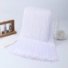 1 Yard 100cm Tassel Lace Trim Fringe Decor For Latin Dance Curtain Sewing Accessory Long Tassel For Sewing - Multicolor - View 26