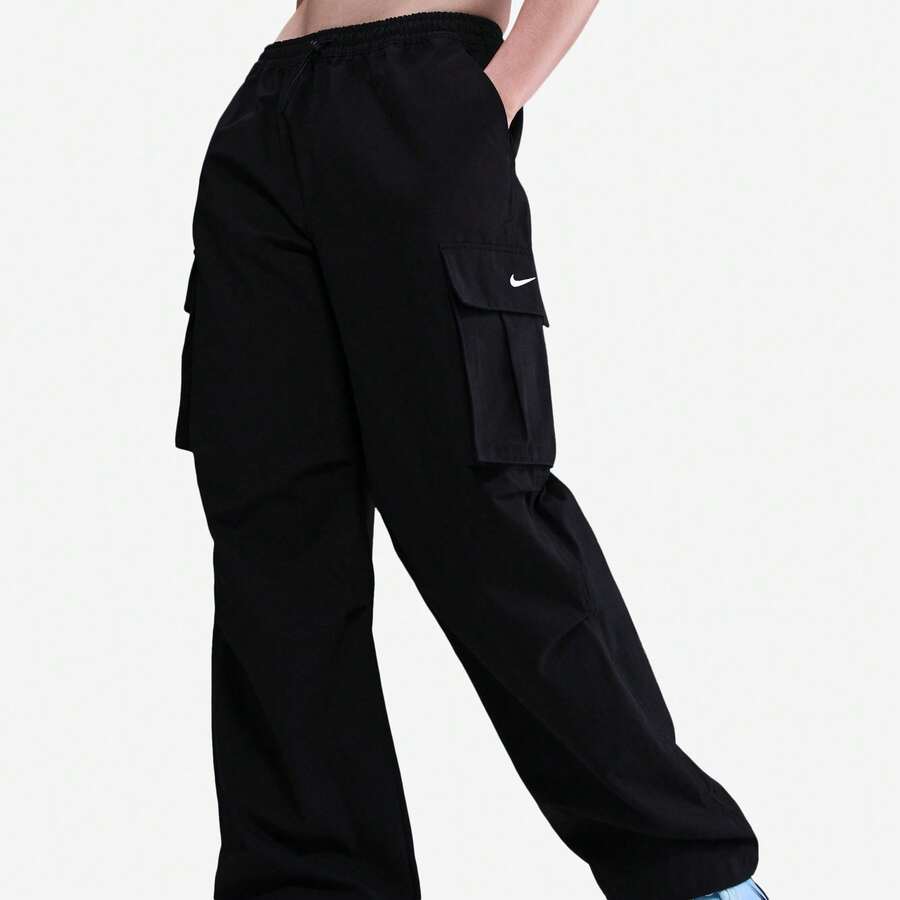 Nike NSW Street Woven Cargo Pant Women's Sail/Black HV1966-010 - màu đen - Xem 1