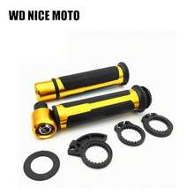 WD NICE MOTO 适用于摩托车、电动自行车、踏板车、赛车和改装自行车的车把套，包括油门把套、环绕式把套和车把塞。 - A - 查看 15