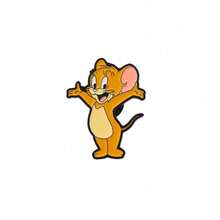 Bộ 1/6 ghim cài áo hình Tom và Jerry hoạt hình hài kinh điển của Warner Bros, huy hiệu kim loại tráng men, phụ kiện trang sức, quần áo, ba lô, quà tặng. - Nhiều màu - Xem 18