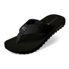 Kivah Knnr Men's Unisex Casual Adult Cushy Sandal/Flip-Flop - Immediate Shipping - New Release, Comfortable Men's Sandal - 黑色 - 查看 3